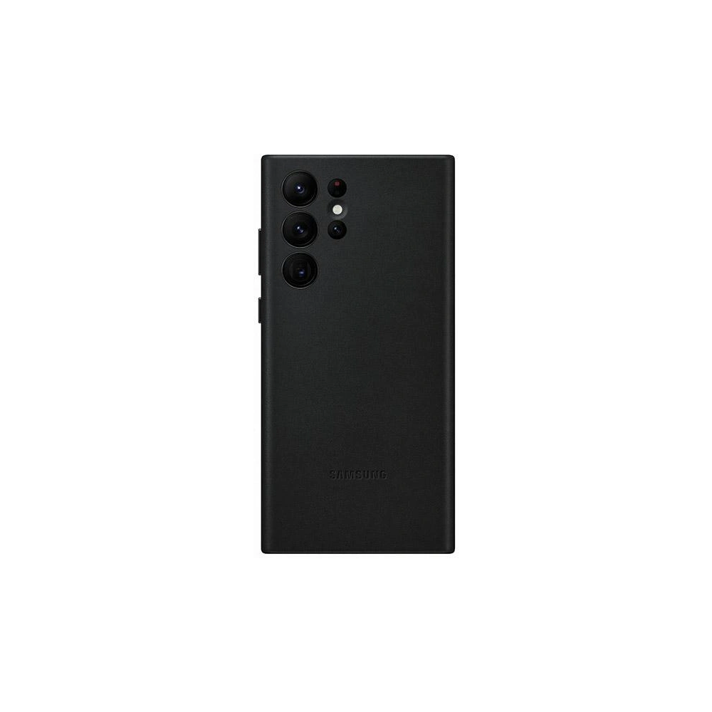 Hurtownia GSM - Etui Samsung Galaxy S22 Ultra EF-VS908LB czarny/black Leather Cover - SMG599BLK - {ean13} - Hurt