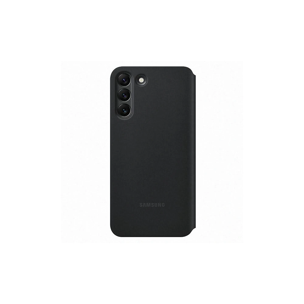 Wholesale Samsung Galaxy S22+ Plus EF-ZS906CB black Clear View Cover - SMG605BLK - {ean13} - Hurt