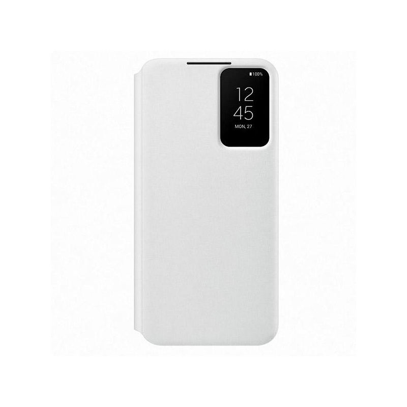 Hurtownia Samsung - 8806094000870 - SMG606WHT - Etui Samsung Galaxy S22+ Plus EF-ZS906CW biały/white Clear View Cover - B2B homescreen