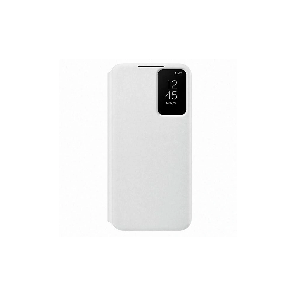 Wholesale Samsung Galaxy S22+ Plus EF-ZS906CW white Clear View Cover - SMG606WHT - {ean13} - Hurt