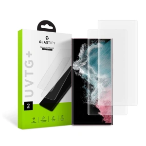 Hurtownia GSM - Zesílené sklo Glastify UVTG+ Samsung Galaxy S22 Ultra [2 PACK] - GST008 - {ean13} - Hurt