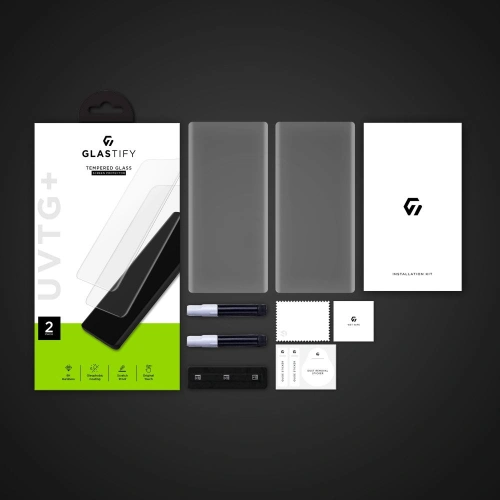 homescreen.pl - Szkło hartowane Glastify UVTG+ Samsung Galaxy S22 Ultra [2 PACK]