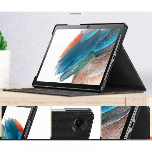 Etui Infiland Classic Stand Samsung Galaxy Tab A8 10.5 Black