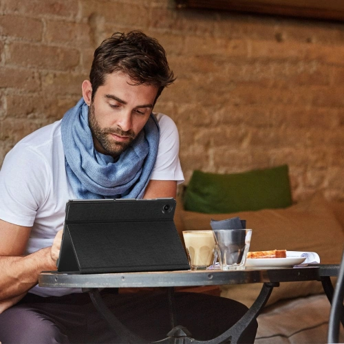 Etui Infiland Classic Stand Samsung Galaxy Tab A8 10.5 Black