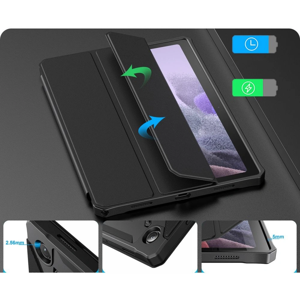 Hurtownia GSM - Etui Infiland Rugged Folio Samsung Galaxy Tab A8 10.5 černé - INF024BLK - {ean13} - Hurt