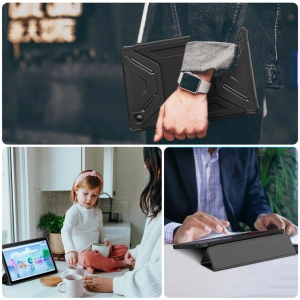 Hurtownia GSM - Etui Infiland Rugged Folio Samsung Galaxy Tab A8 10.5 černé - INF024BLK - {ean13} - Hurt