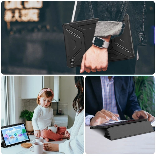 Etui Infiland Rugged Folio Samsung Galaxy Tab A8 10.5 Black