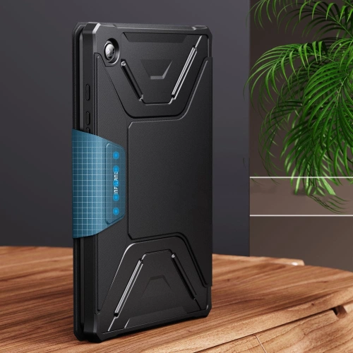 Etui Infiland Keyboard Stand Samsung Galaxy Tab A8 10.5 Black