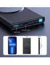 Hurtownia GSM - Powerbank z ładowaniem indukcyjnym Joyroom JR-W010 Magnetic MagSafe Power Bank 10000mah Black - JYR079BLK - {ean13} - Hurt
