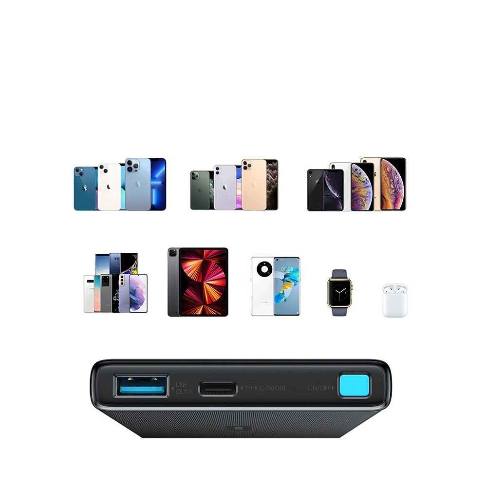 Hurtownia GSM - Powerbank z ładowaniem indukcyjnym Joyroom JR-W010 Magnetic MagSafe Power Bank 10000mah Black - JYR079BLK - {ean13} - Hurt