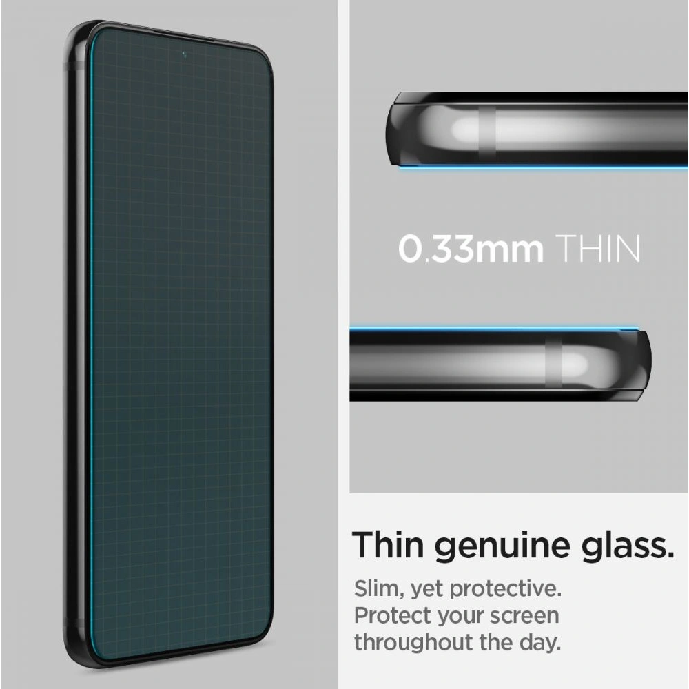 Hurtownia GSM - Tvrzené sklo Spigen GLAS.tR ez Fit Samsung Galaxy S22 [2 PACK] - SPN2115 - {ean13} - Hurt