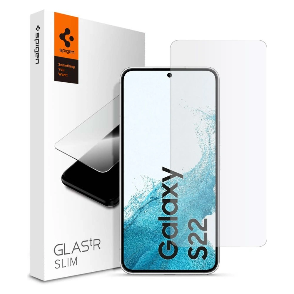 Hurtownia GSM - Szkło hartowane Spigen GLAS.tR Slim Samsung Galaxy S22 - SPN2116 - {ean13} - Hurt