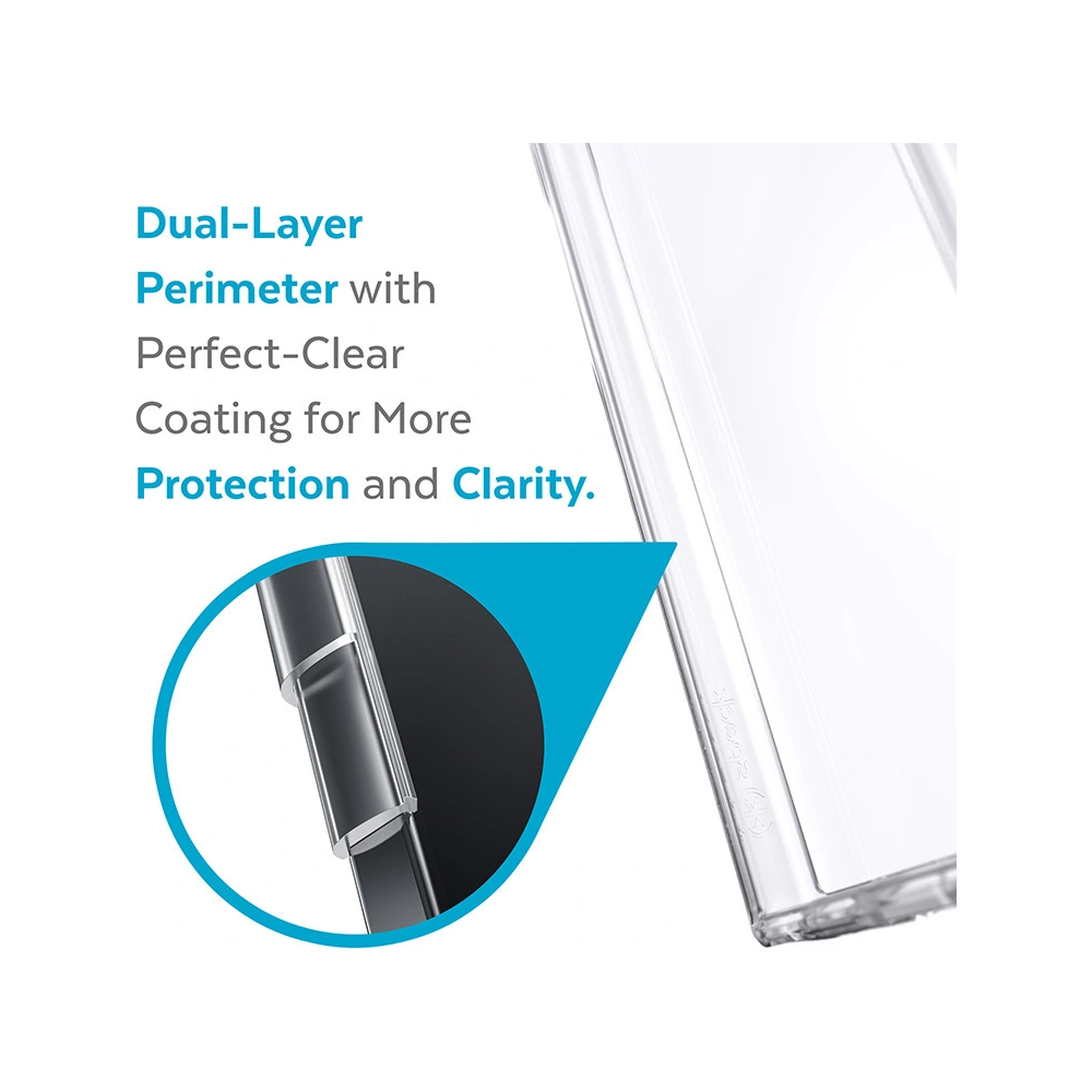 Wholesale Speck Presidio Perfect-Clear MICROBAN Samsung Galaxy S22 Ultra (Clear) - SPK303CL - {ean13} - Hurt