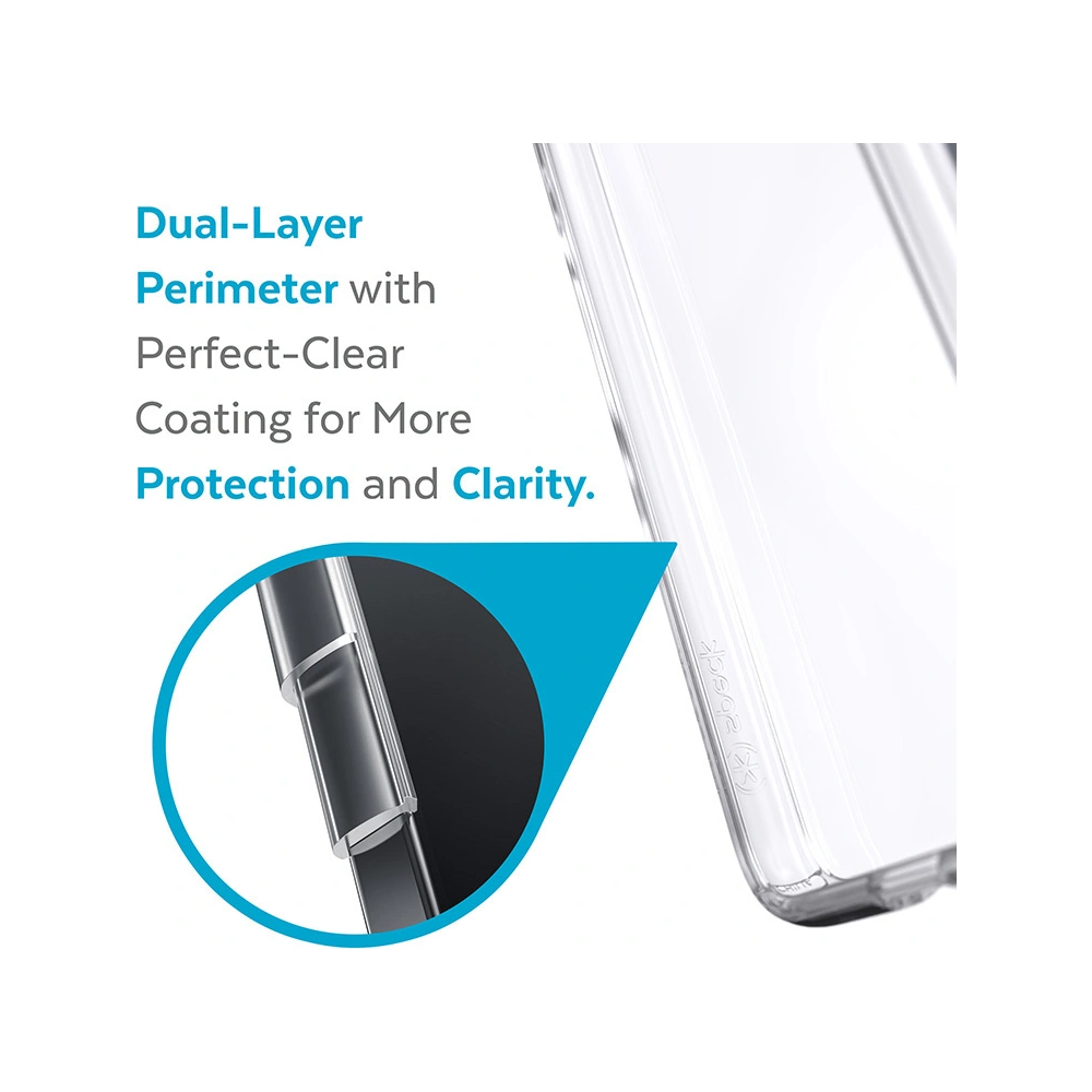 Hurtownia GSM - Etui Speck Presidio Perfect-Clear MICROBAN Samsung Galaxy S22+ Plus (Průhledné) - SPK304CL - {ean13} - Hurt