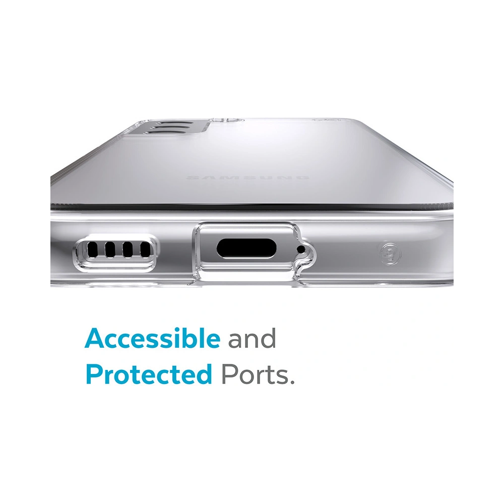 Hurtownia GSM - Etui Speck Presidio Perfect-Clear MICROBAN Samsung Galaxy S22+ Plus (Průhledné) - SPK304CL - {ean13} - Hurt