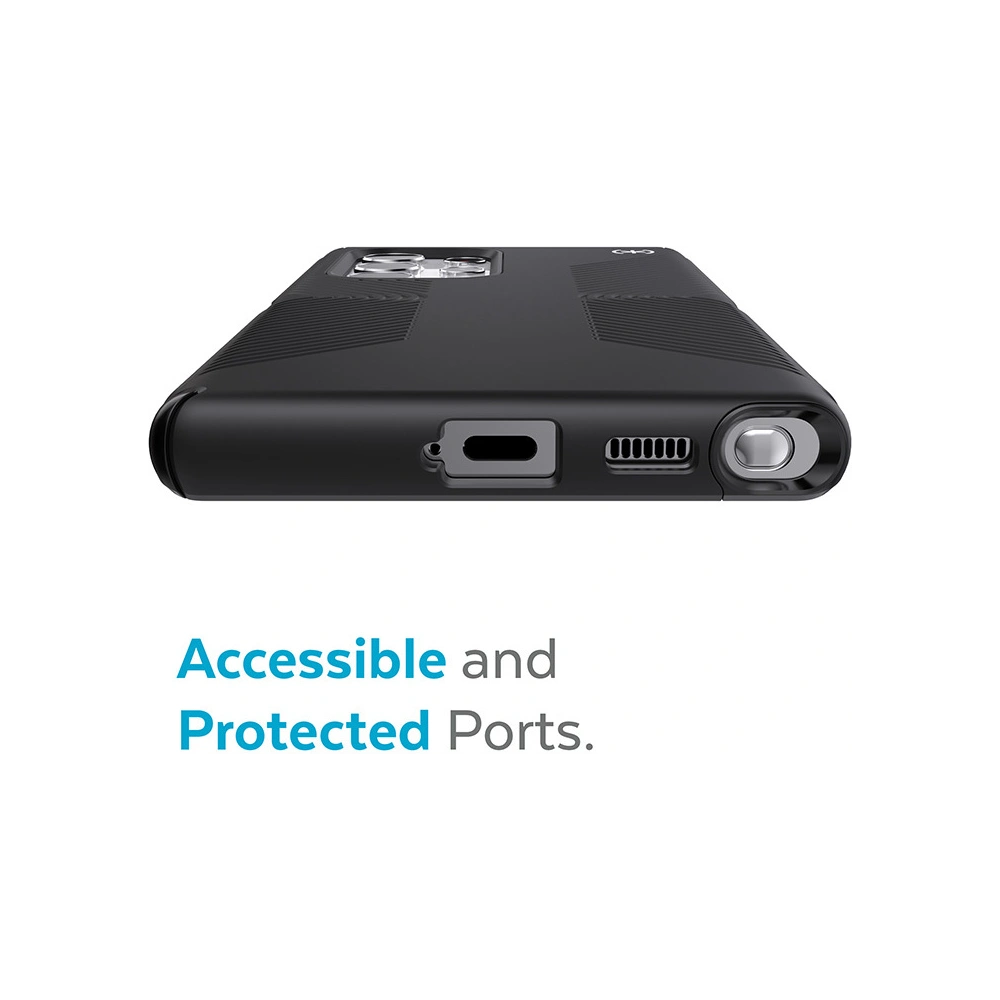 Hurtownia GSM - Etui Speck Presidio2 Grip MICROBAN Samsung Galaxy S22 Ultra (Černá) - SPK306BLK - {ean13} - Hurt