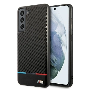 Hurtownia GSM - Etui BMW BMHCS21FEPUCARTCBK Samsung Galaxy S21 FE černá/černý Carbon - BMW281BLK - {ean13} - Hurt