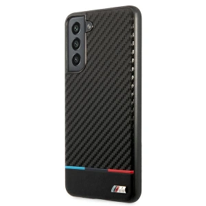 Hurtownia GSM - Etui BMW BMHCS21FEPUCARTCBK Samsung Galaxy S21 FE černá/černý Carbon - BMW281BLK - {ean13} - Hurt