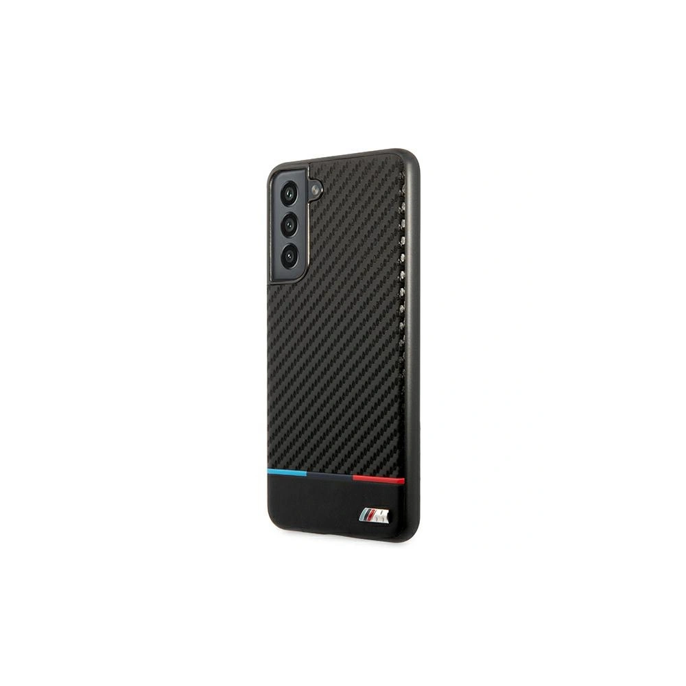Hurtownia GSM - Etui BMW BMHCS21FEPUCARTCBK Samsung Galaxy S21 FE černá/černý Carbon - BMW281BLK - {ean13} - Hurt