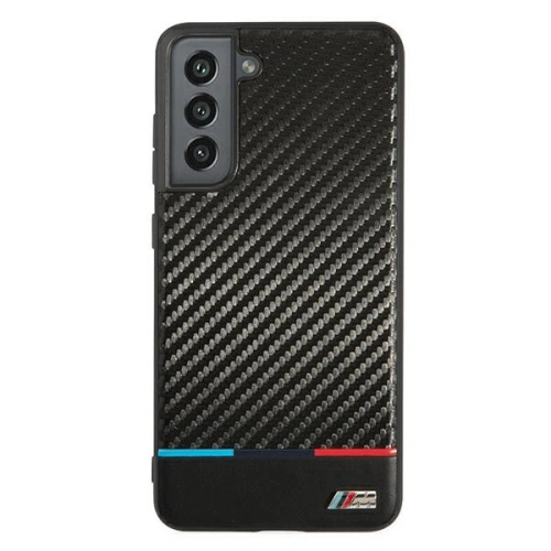 Etui BMW BMHCS21FEPUCARTCBK Samsung Galaxy S21 FE black/czarny Carbon