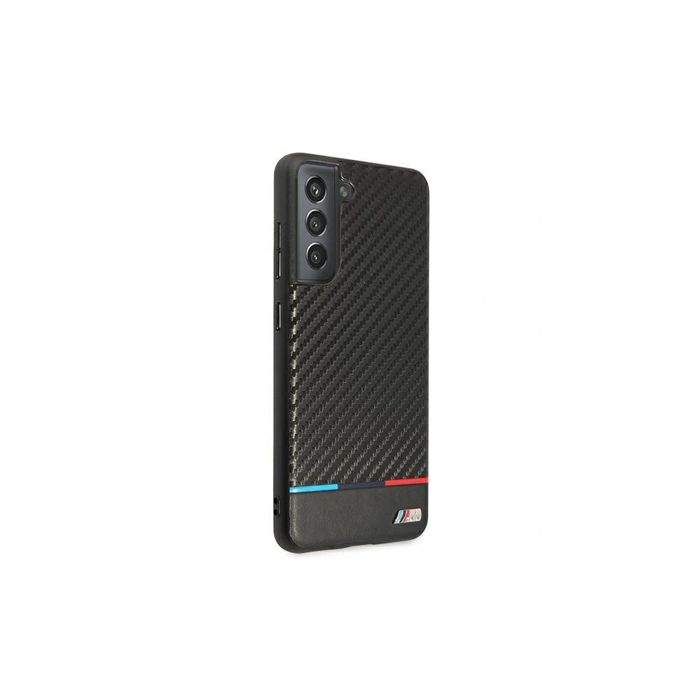 Hurtownia GSM - Etui BMW BMHCS21FEPUCARTCBK Samsung Galaxy S21 FE černá/černý Carbon - BMW281BLK - {ean13} - Hurt
