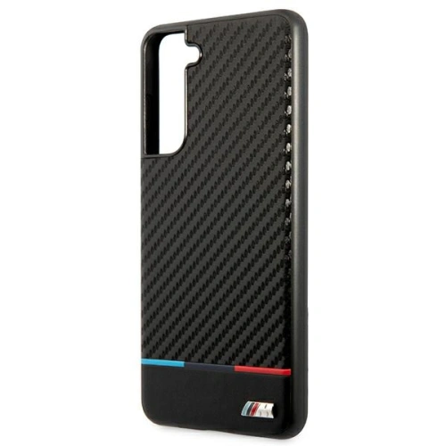 Etui BMW BMHCS21FEPUCARTCBK Samsung Galaxy S21 FE black/czarny Carbon