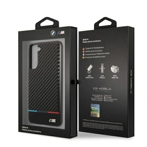 Hurtownia GSM - Etui BMW BMHCS21FEPUCARTCBK Samsung Galaxy S21 FE black/czarny Carbon - BMW281BLK - {ean13} - Hurt