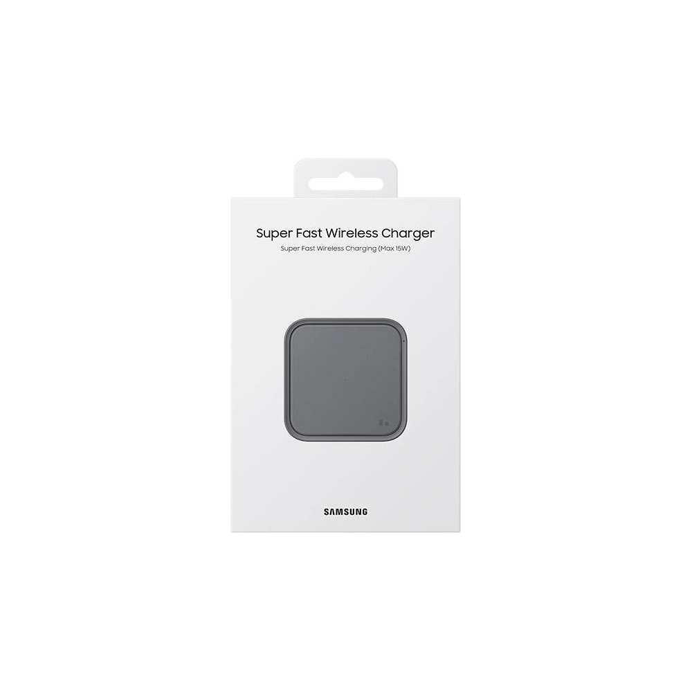 Hurtownia GSM - Indukční nabíječka Samsung EP-P2400TB Fast Charger 15W + síťová nabíječka tmavě šedá/dark gray - SMG612GRY - {ean13} - Hurt