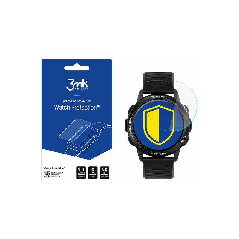 Hurtownia 3MK - 5903108459877 - 3MK2472 - Szkło hybrydowe 3MK FlexibleGlass Watch Protection Bemi Tracker - B2B homescreen