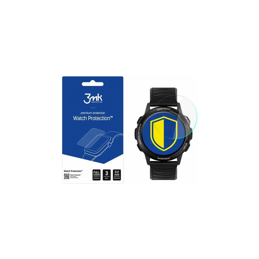 Hurtownia GSM - Hybридní sklo 3MK FlexibleGlass Ochrana hodinek Bemi Tracker - 3MK2472 - {ean13} - Hurt