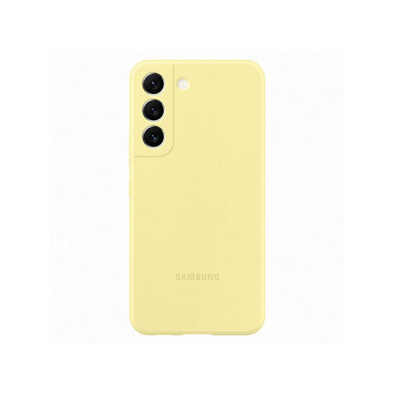 Hurtownia Samsung - 8806092992641 - SMG618YEL - Etui Samsung Galaxy S22 EF-PS901TY żółty/yellow Silicone Cover - B2B homescreen