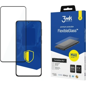 Hurtownia GSM - Szkło hybrydowe 3MK FlexibleGlass Max Samsung Galaxy S22 czarne - 3MK2487BLK - {ean13} - Hurt