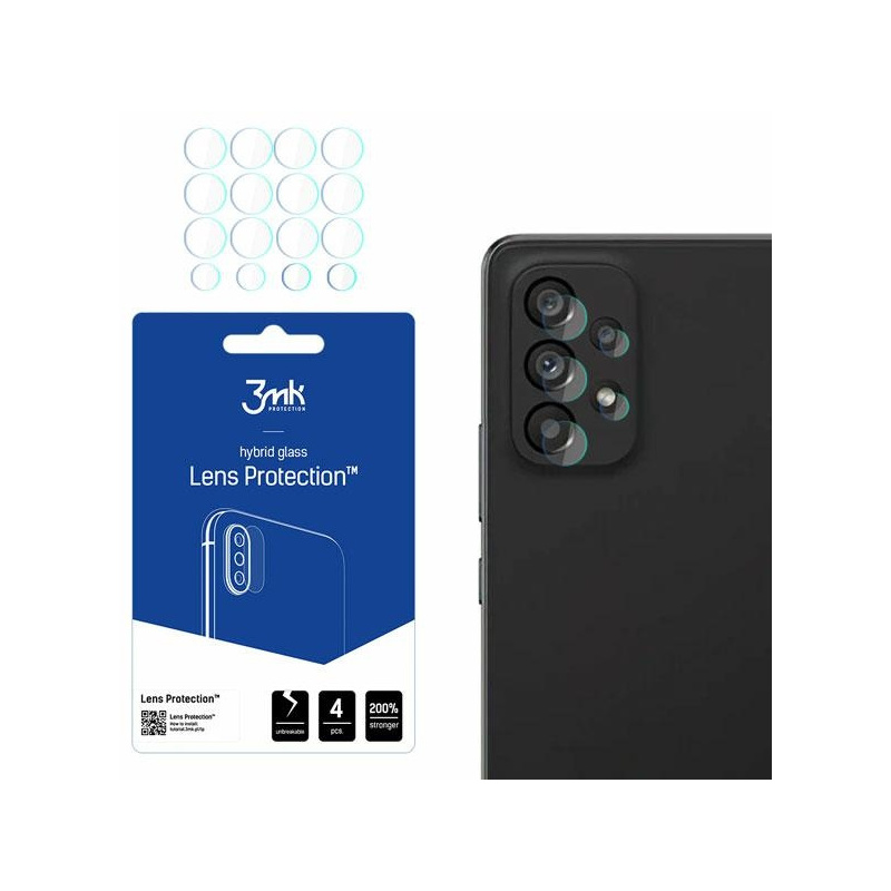 3MK Distributor - 5903108460422 - 3MK2512 - 3MK Lens Protection Samsung Galaxy A53 5G [4 PACK] - B2B homescreen