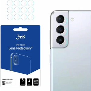 Hurtownia GSM - Szkło hybrydowe na obiektyw aparatu 3MK Lens Protection Samsung Galaxy S22 [4 PACK] - 3MK2513 - {ean13} - Hurt