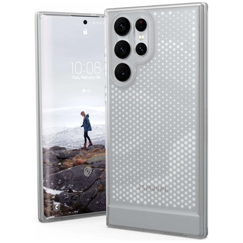 Hurtownia GSM - Etui UAG Urban Armor Gear Lucent [U] Samsung Galaxy S22 Ultra (ledová) - UAG939ICE - {ean13} - Hurt