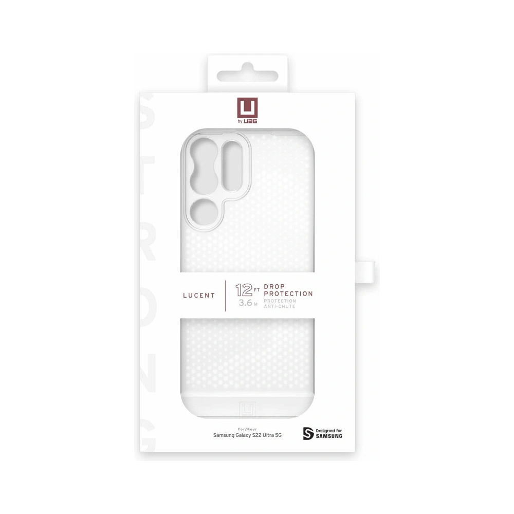 Hurtownia GSM - Etui UAG Urban Armor Gear Lucent [U] Samsung Galaxy S22 Ultra (ledová) - UAG939ICE - {ean13} - Hurt