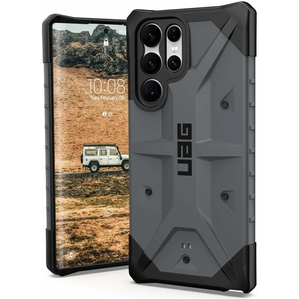 Hurtownia GSM - Etui UAG Urban Armor Gear Pathfinder Samsung Galaxy S22 Ultra (srebrna) - UAG928SLV - {ean13} - Hurt