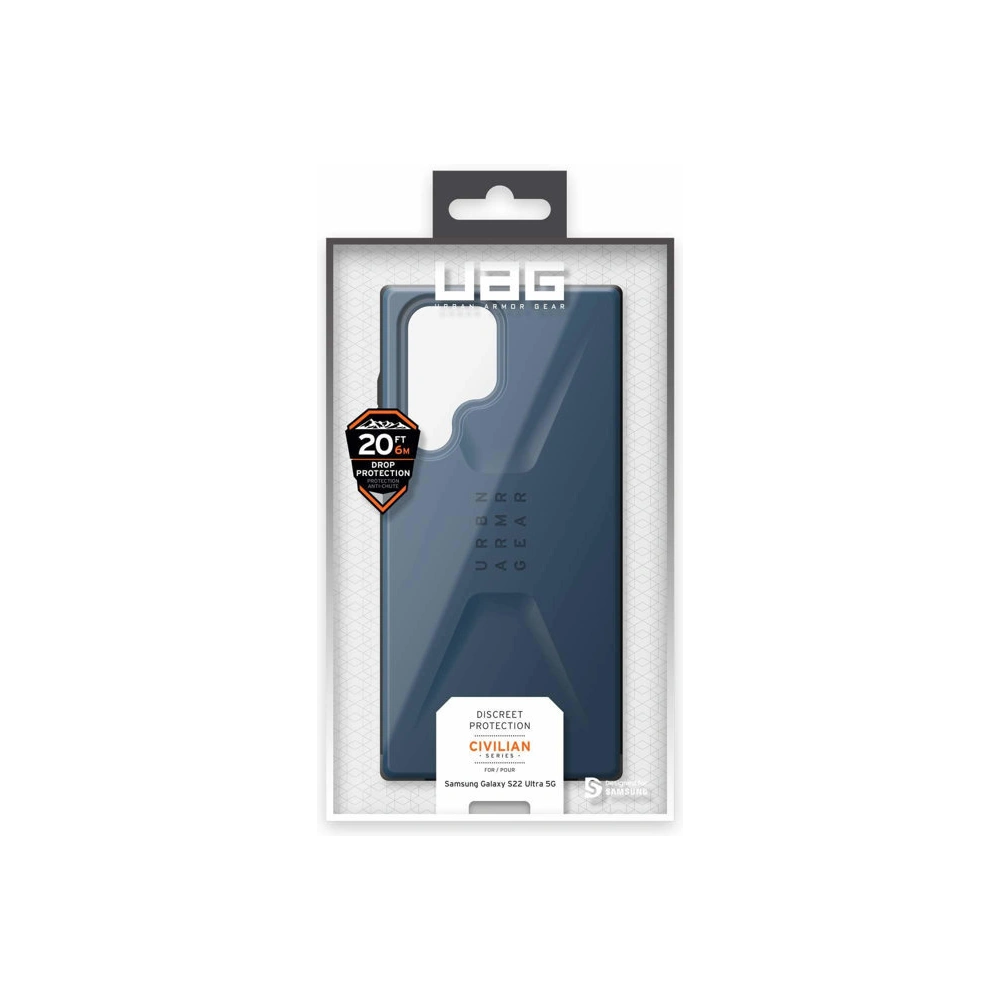 homescreen.pl - Etui UAG Urban Armor Gear Civilian Samsung Galaxy S22 Ultra (niebieska)