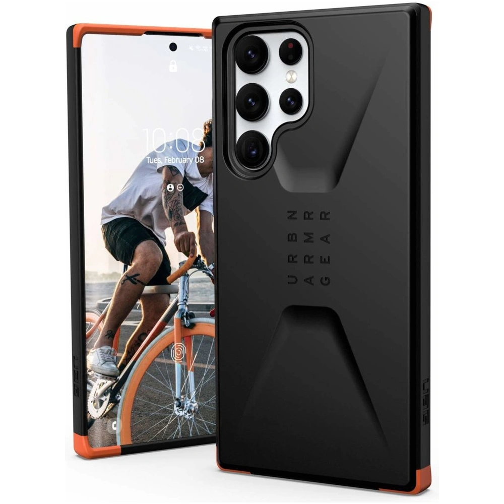 Wholesale UAG Urban Armor Gear Civilian Samsung Galaxy S22 Ultra (black) - UAG915BLK - {ean13} - Hurt