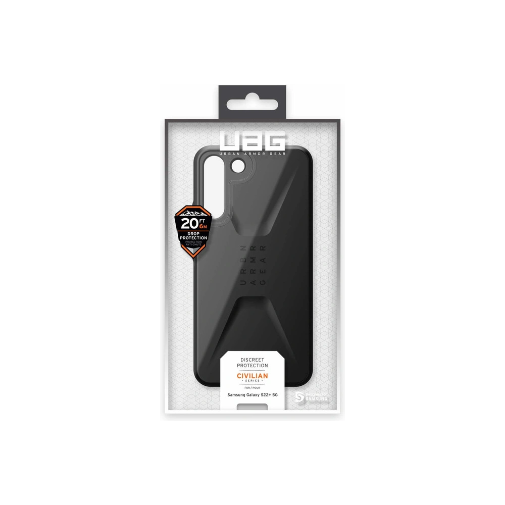 Hurtownia GSM - Etui UAG Urban Armor Gear Civilian Samsung Galaxy S22+ Plus (černá) - UAG912BLK - {ean13} - Hurt