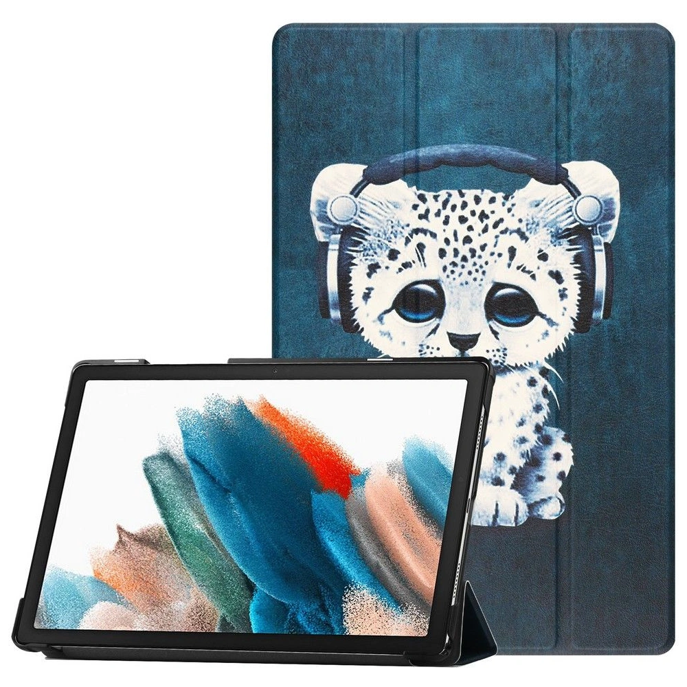 Hurtownia GSM - Etui Tech-Protect Smartcase Samsung Galaxy Tab A8 10.5 Smutná kočka - THP847SADCAT - {ean13} - Hurt