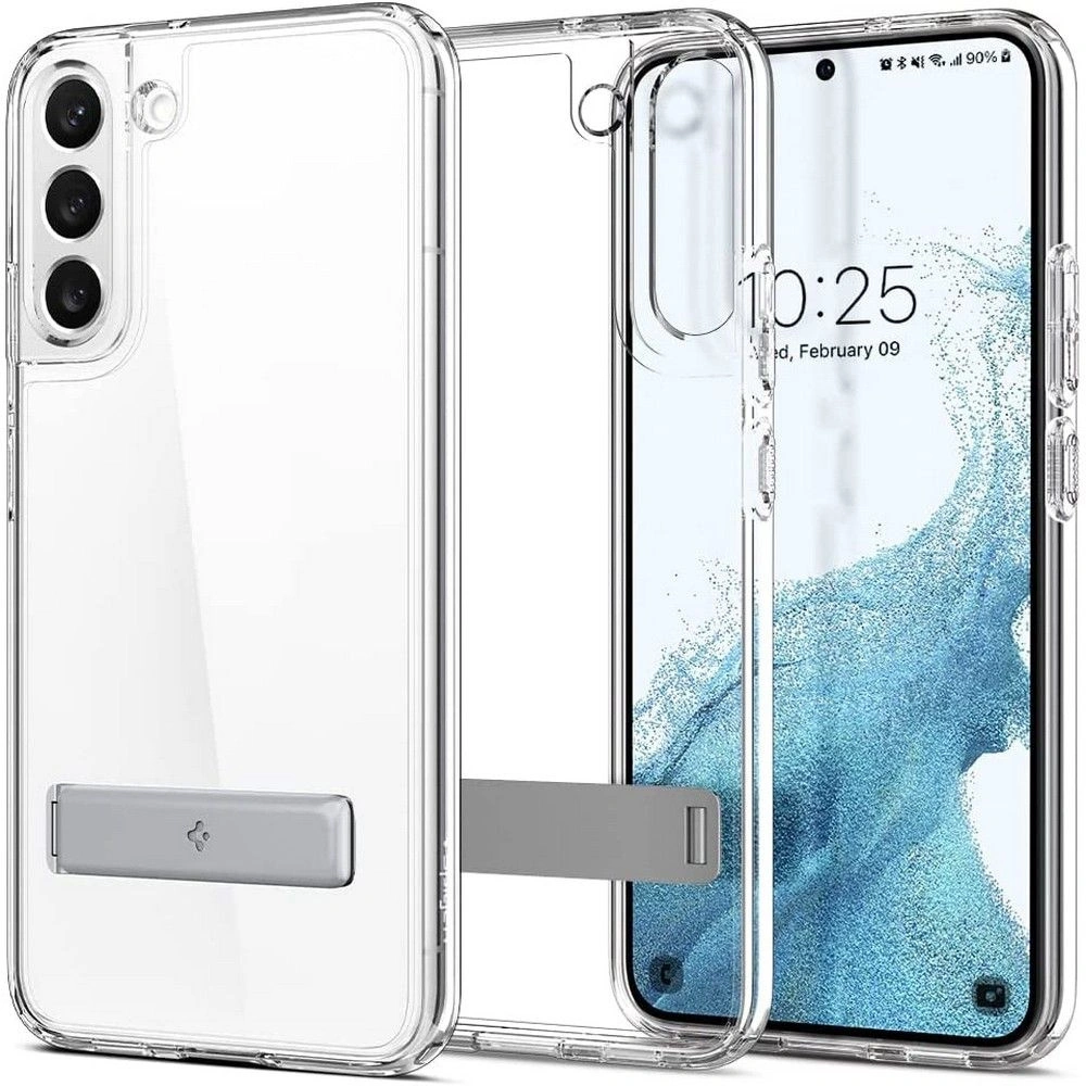 Hurtownia GSM - Etui Spigen Ultra Hybrid S Samsung Galaxy S22+ Plus Crystal Clear - SPN2118CL - {ean13} - Hurt