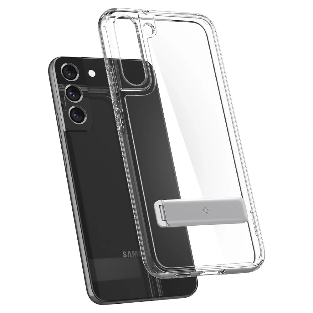 Hurtownia GSM - Etui Spigen Ultra Hybrid S Samsung Galaxy S22+ Plus Crystal Clear - SPN2118CL - {ean13} - Hurt