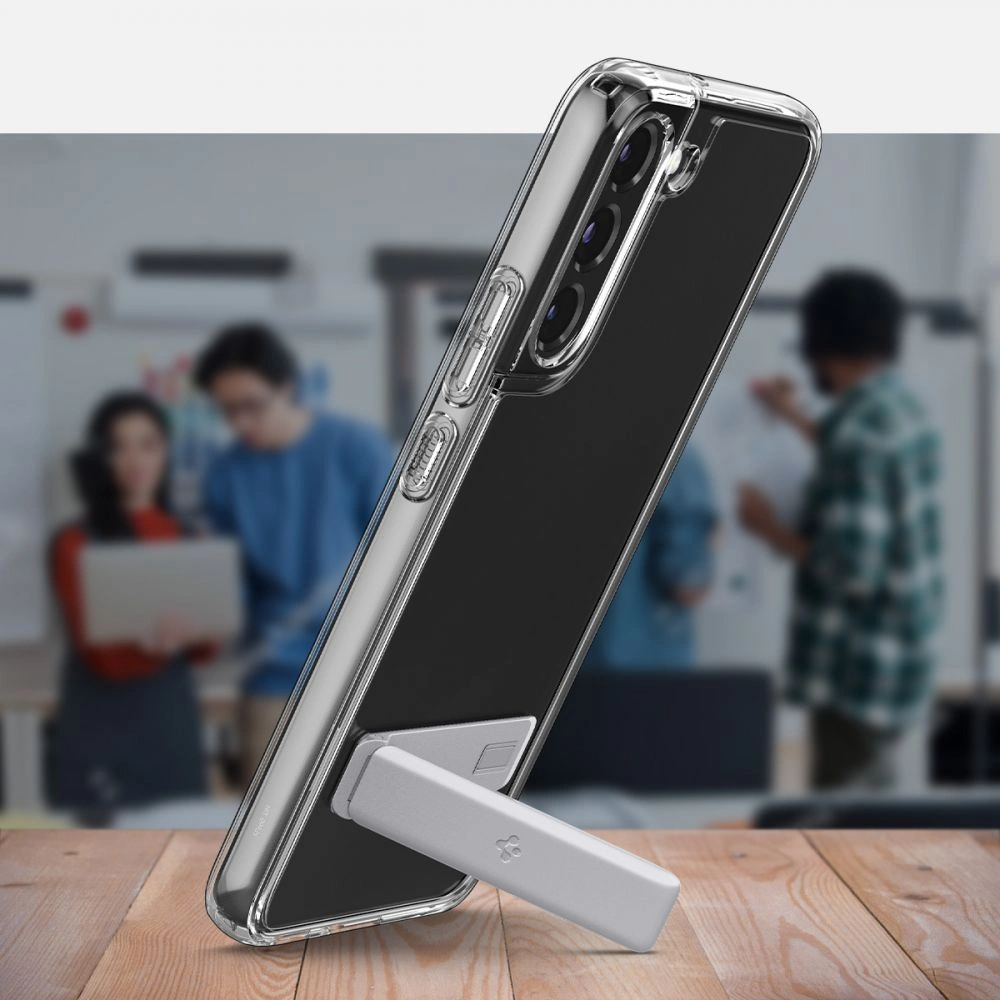 Hurtownia GSM - Etui Spigen Ultra Hybrid S Samsung Galaxy S22+ Plus Crystal Clear - SPN2118CL - {ean13} - Hurt