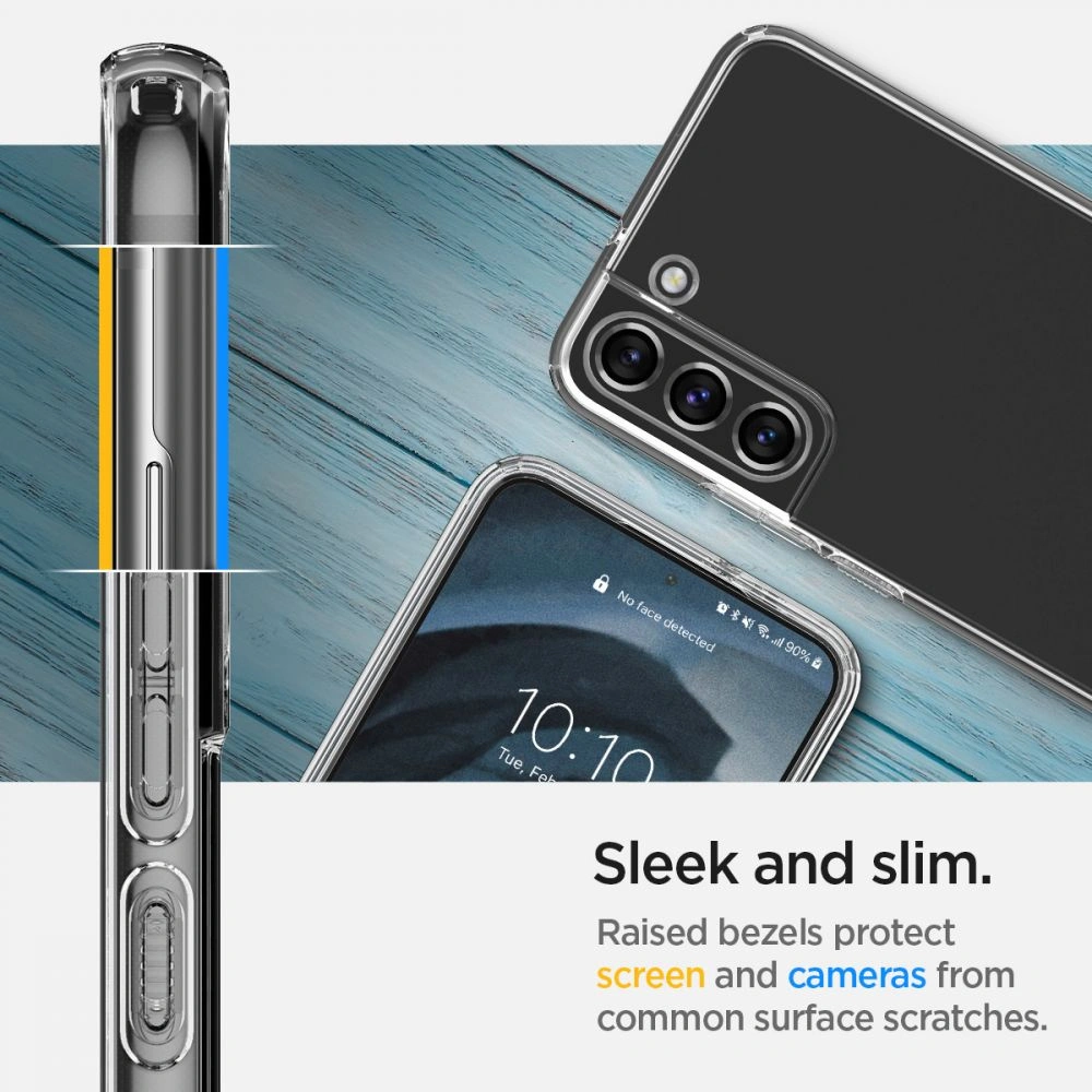 Hurtownia GSM - Etui Spigen Ultra Hybrid S Samsung Galaxy S22+ Plus Crystal Clear - SPN2118CL - {ean13} - Hurt