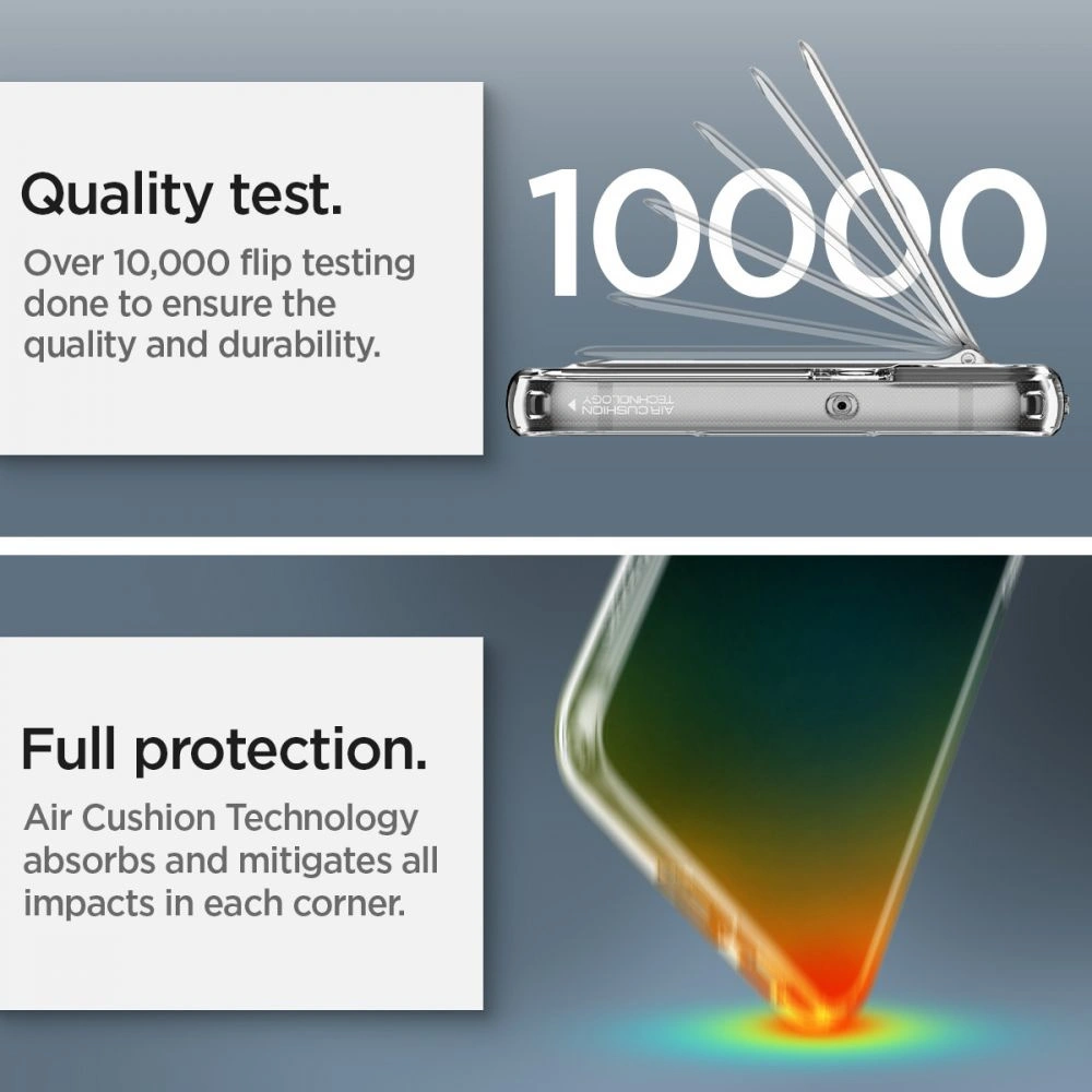 Wholesale Case Spigen Ultra Hybrid S Samsung Galaxy S22+ Plus Crystal Clear - SPN2118CL - {ean13} - Hurt