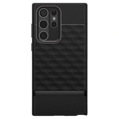 homescreen.pl - Etui Caseology Parallax Samsung Galaxy S22 Ultra Matte Black