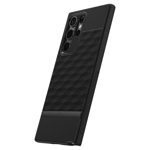 homescreen.pl - Etui Caseology Parallax Samsung Galaxy S22 Ultra Matte Black