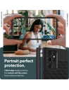 Hurtownia GSM - Case Caseology Parallax Samsung Galaxy S22 Ultra Matt Schwarz - CSL042BLK - {ean13} - Hurt