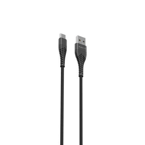 Kabel USB Typu C 100cm 3.5mm Havit CB707 (czarny)